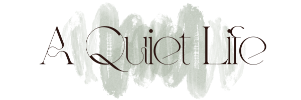 A Quiet Life Lifestyle Blog logo